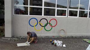 Faţada Centrului Olimpic de judo din Cluj, renovată de sportivi GALERIE FOTO