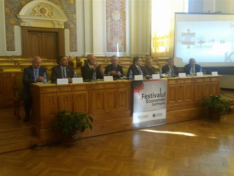 Dezbatere româno-germană la UBB despre Schengen şi zona Euro. 