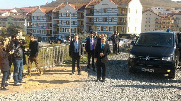 Viktor Orban a participat la sfinţirea a unei biserici reformate construită cu fonduri de la Guvernul Ungariei, la Florești