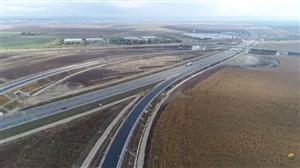 FOTO/VIDEO cu şantierul de autostradă de lângă Turda, cu termen de finalizare în noiembrie