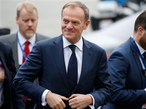 Donald Tusk, întâlnire cu Klaus Iohannis la Cotroceni