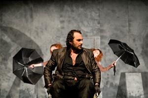 Spectacol al Teatrului Figura Stúdió din Gheorgheni, pe scena Maghiarului din Cluj
