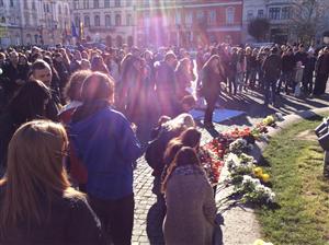 Doi ani de la tragedia Colectiv. Comemorare la Cluj