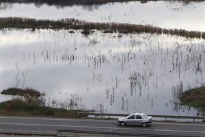 Risc major pentru centura Clujului. Noi imagini spectaculoase cu lacul de levigat de la Pata Rât FOTO/VIDEO