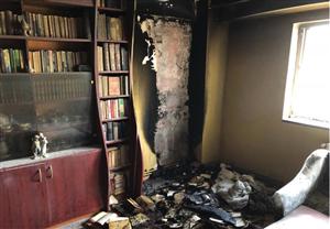 Incendiu într-un apartament din Cluj 