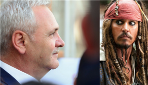 Dragnea se compară cu Jack Sparrow: ”La cum ne hăituiește DNA-ul, chiar că suntem piraţi”