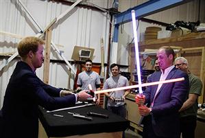 VIDEO | Prinţul William şi Prinţul Harry au primit roluri în cel mai recent film din seria Star Wars