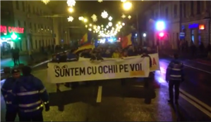 Protest la Cluj: 