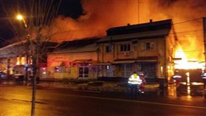 Incendiu violent în 