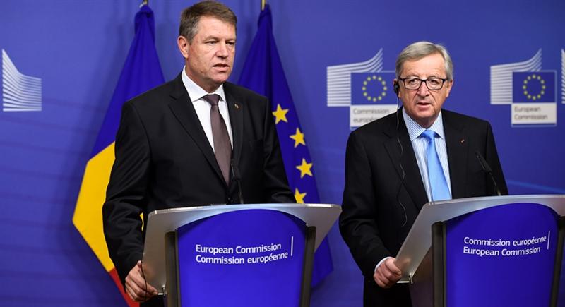 Iohannis, întâlnire cu Juncker, după criticile CE privind reforma Justiţiei