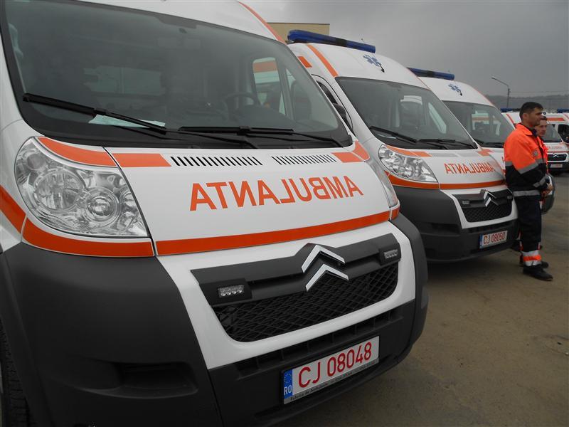 Cluj: ISU lucrează cu ambulanţe vechi, unele de chiar 11 ani