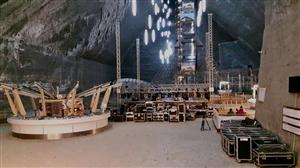 Cum arată scena Eurovision din Salina Turda. Concerte Elena Gheorghe şi Ad Libitum Voices FOTO