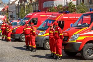 Ambulanţă cu dotări de ultimă generaţie, pentru SMURD Cluj