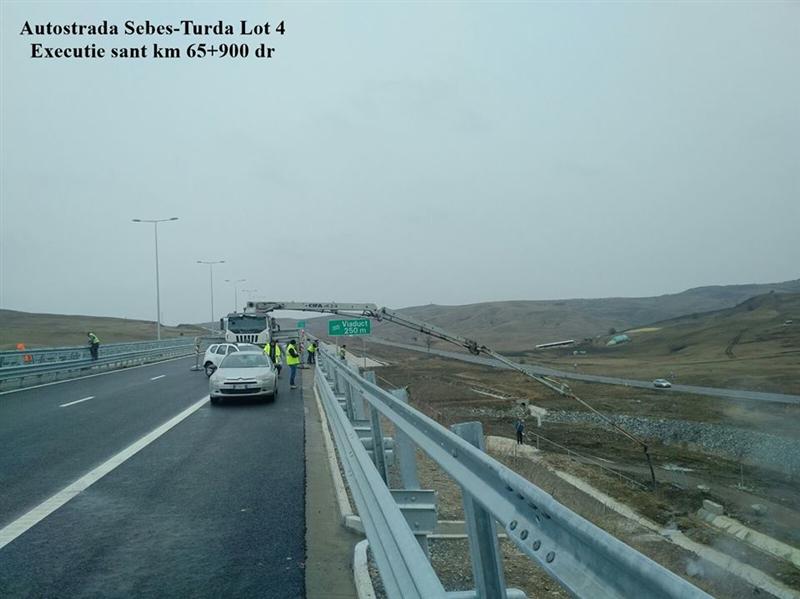 Pe autostradă de la Turda la Aiud, abia prin primăvară. Ce spune CNAIR FOTO