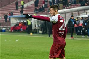 CFR Cluj, doi oameni în topul celor mai buni marcatori ai Ligii 1