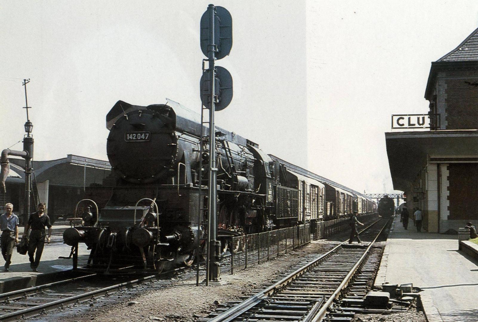 Cum arăta Clujul pe vremea locomotivelor cu abur? Un exemplar poate fi admirat pe platoul gării