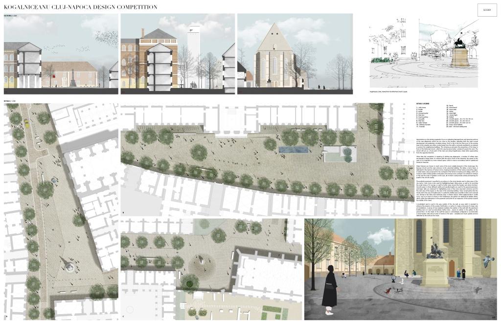 Cum vor arăta strada Kogălniceanu și încă opt artere din centru. Pietonal și shared space, zero locuri de parcare