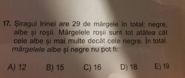 Problema de matematica de clasa a 2-a pe care 90% dintre adulţi NU ştiu să o rezolve
