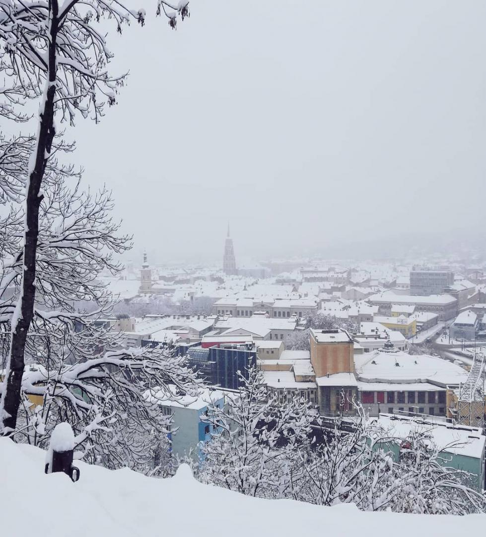 Peisaje desprinse din poveste, în inima Ardealului. Cele mai frumoase poze panoramice din sezonul rece