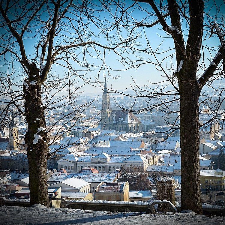 Peisaje desprinse din poveste, în inima Ardealului. Cele mai frumoase poze panoramice din sezonul rece