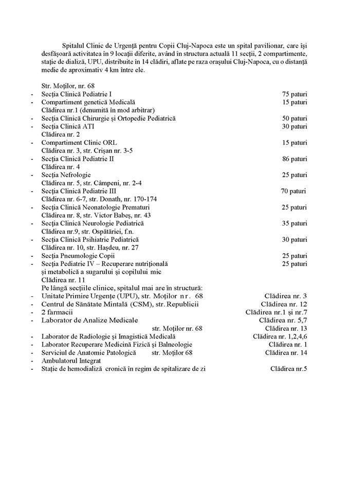 S-a stabilit! Unde va fi construit Spitalul Pediatric Monobloc