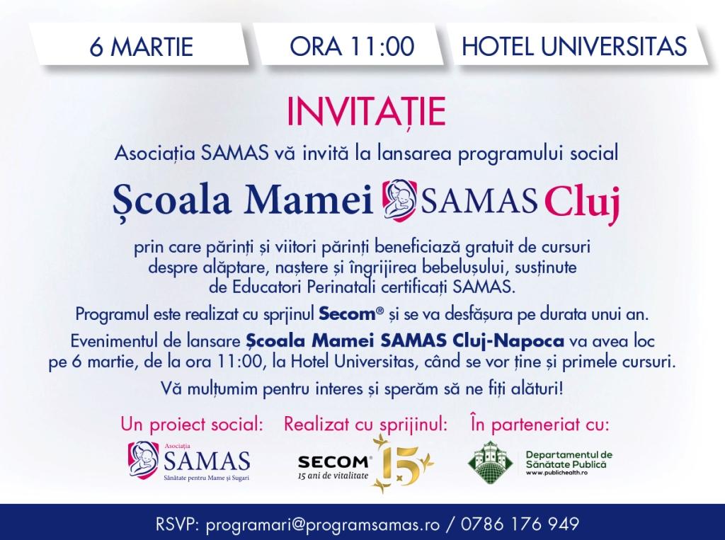Cursuri gratuite pentru părinții clujeni de educație perinatală