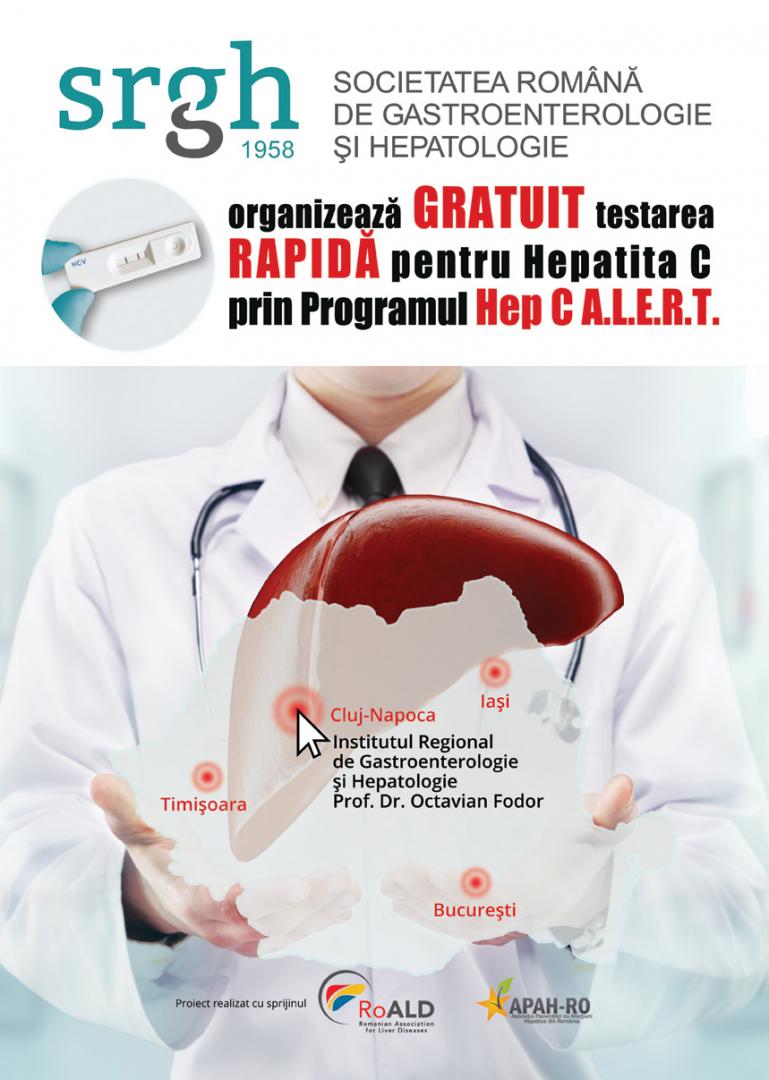 Testare gratuită pentru Hepatita C, la Cluj. 10.000 de teste vor fi făcute în următoarele luni