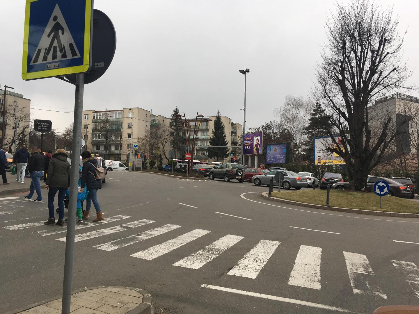 #sîeu. Clujul face pauză 15 minute. Traficul blocat