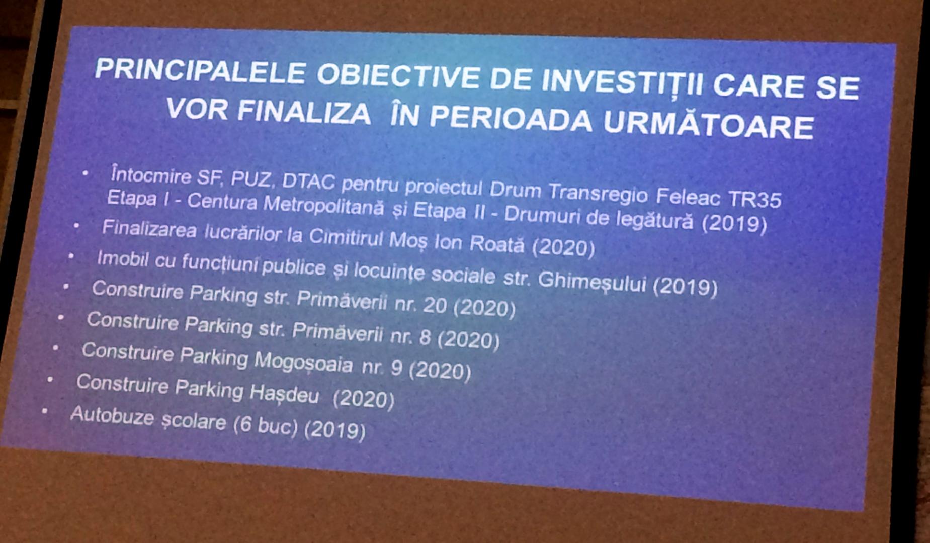 Ce proiecte finalizează Primăria Cluj până în 2020? Pe listă: parking-uri, poduri, parcuri. Ce se întâmplă cu Centura Metropolitană