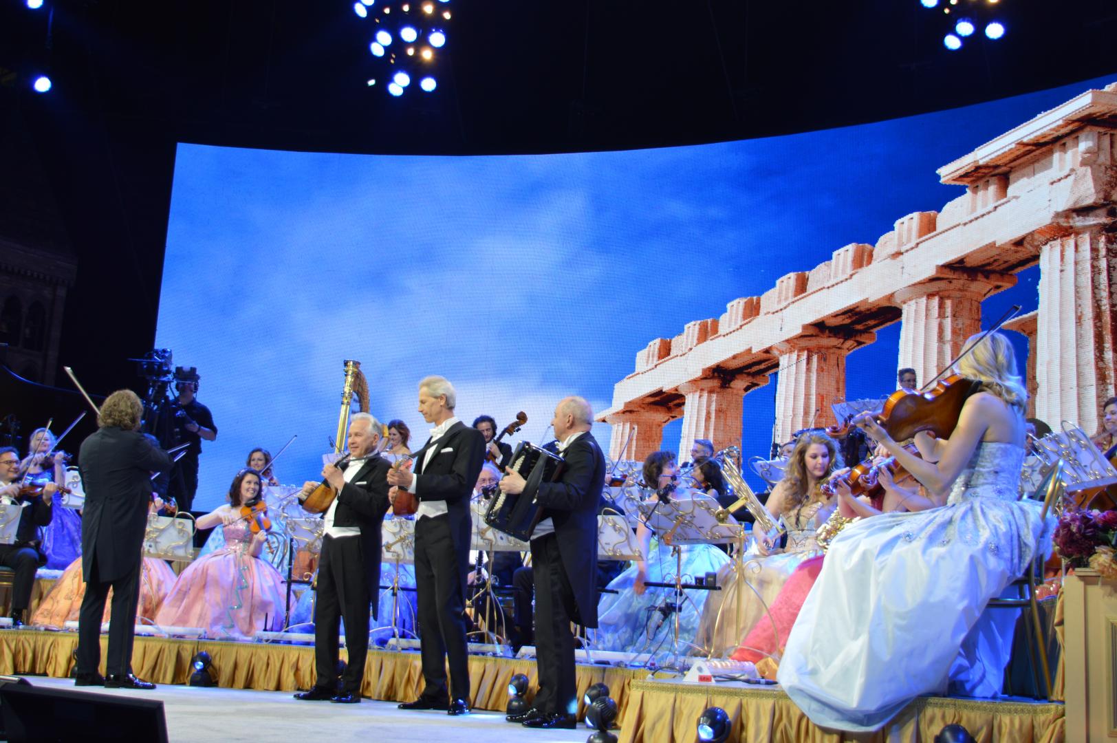 Rieu și Zamfir s-au suit în dealul Clujului