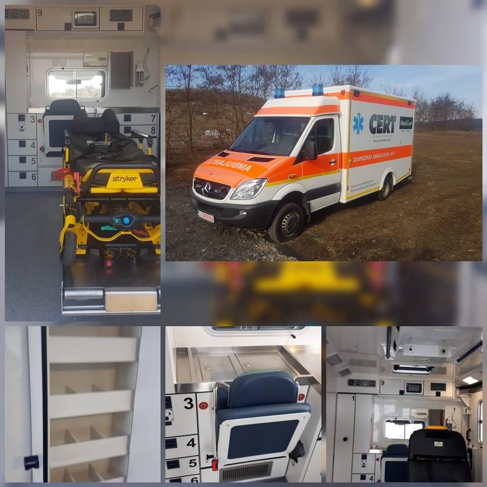 Ambulanţă  4x4 pentru cătunele din Cluj