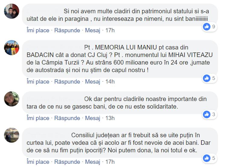 Donația de 100.000 de lei a CJ Cluj pentru Catedrala Notre-Dame, constestată de clujeni