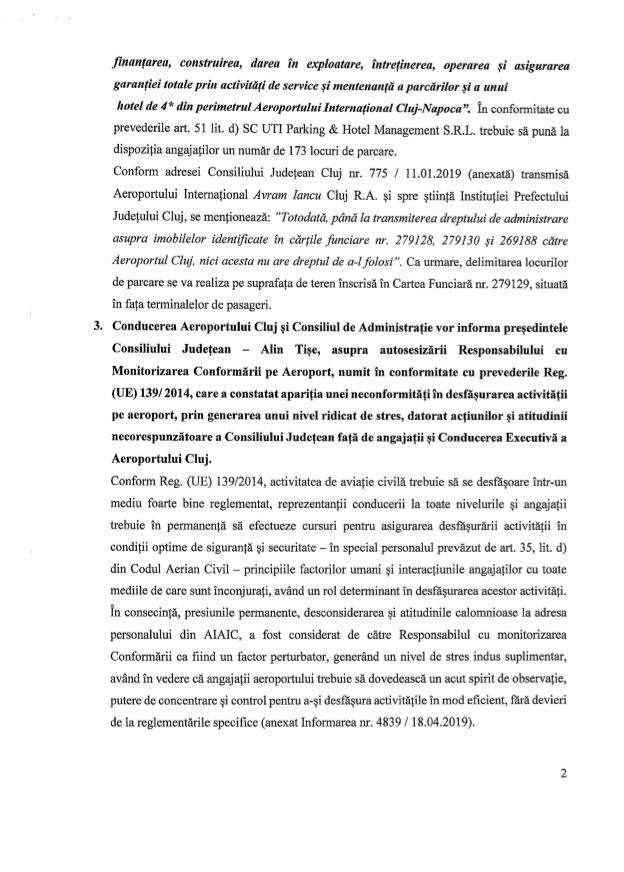 Sindicatul Aeroportului Cluj declanșează conflict colectiv de muncă