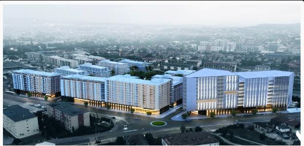 Ghetoul evreiesc din Cluj, transformat în clădiri de birouri şi apartamente / Cum va arăta ansamblul imobiliar