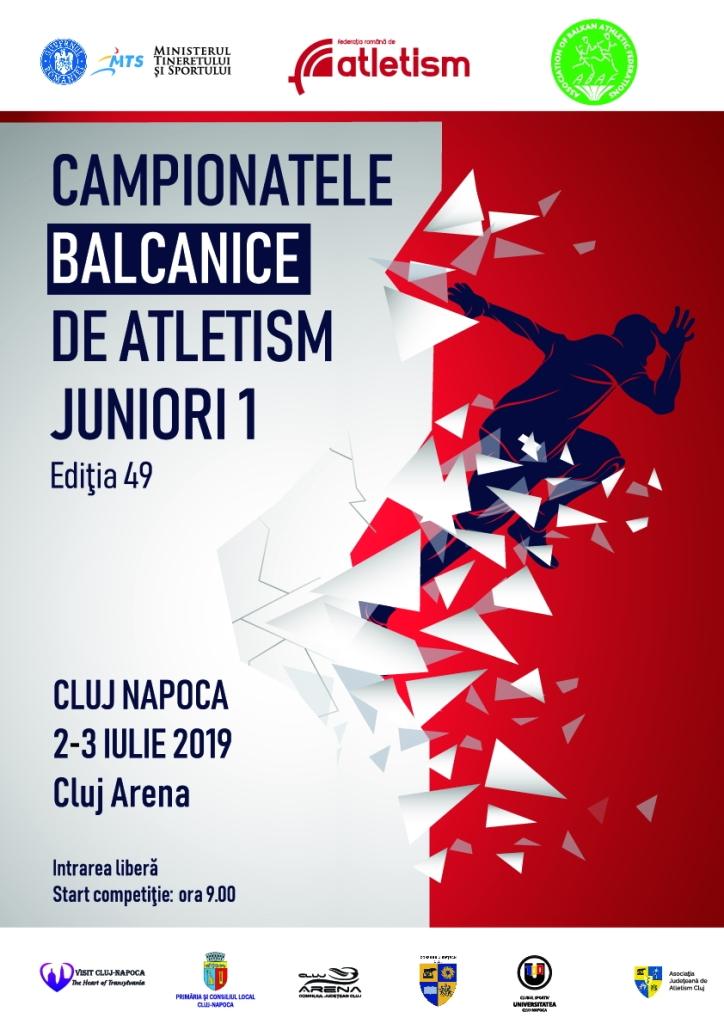 Campionatul Balcanic de Atletism pentru juniori 1  începe azi la Cluj-Napoca