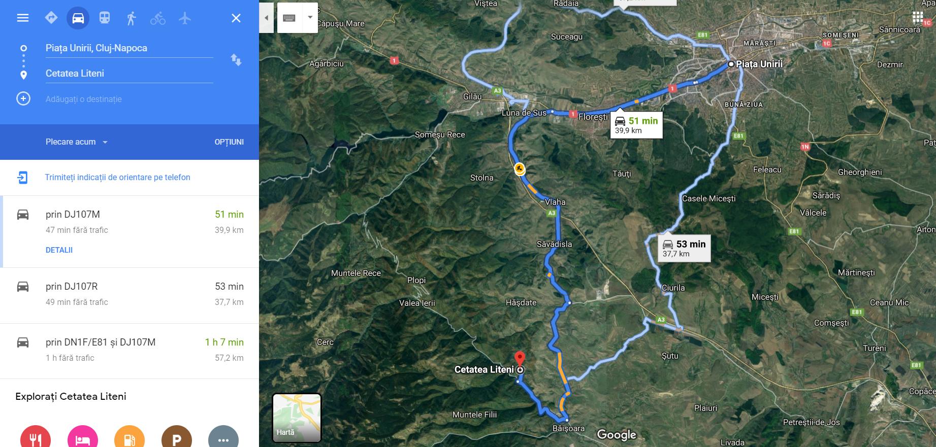 Destinație de weekend, lângă Cluj. Cetate cufundată în istorie, cu un trecut zbuciumat și dominat de mister