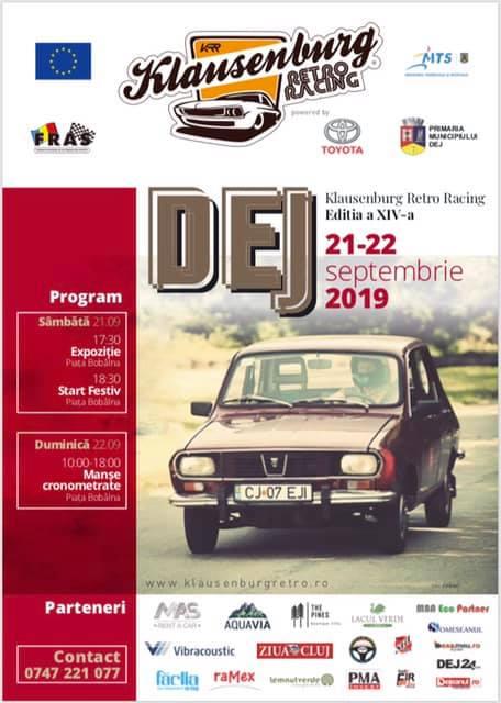 Campionatul  Naţional Klausenburg Retro Racing în acest weekend la Dej