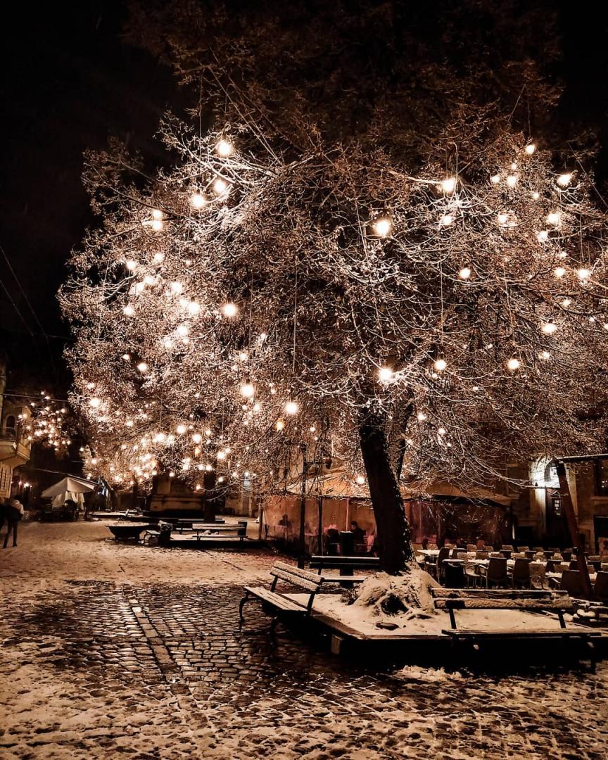 Peisaje de poveste la Cluj, după prima ninsoare. Top 10 fotografii din oraş