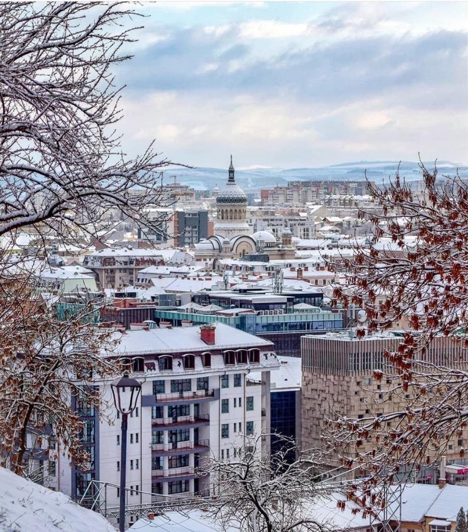 FOTO: Clujul sub zăpadă. 15 imagini superbe cu oraşul acoperit de omăt
