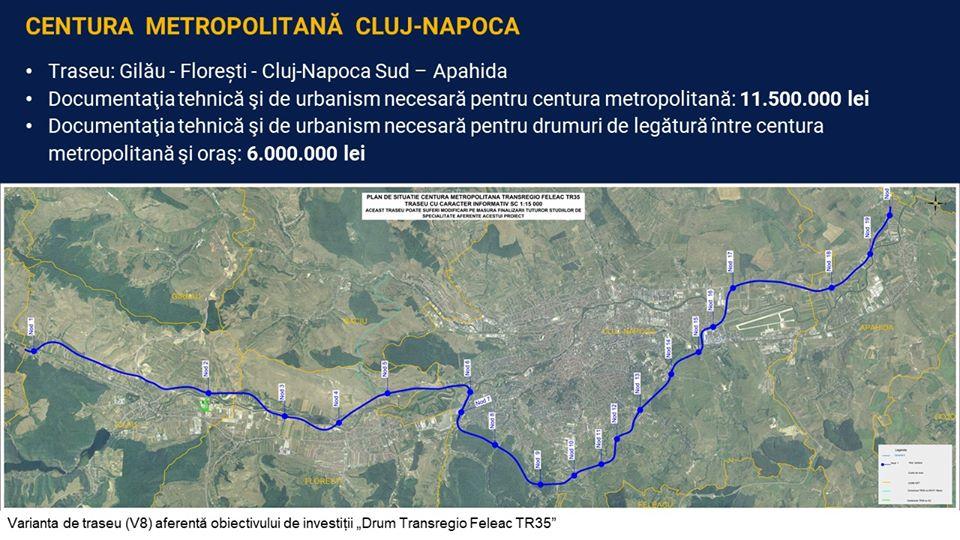 Prefectul Clujului calcă acceleraţia pentru avizarea Centurii Metropolitane
