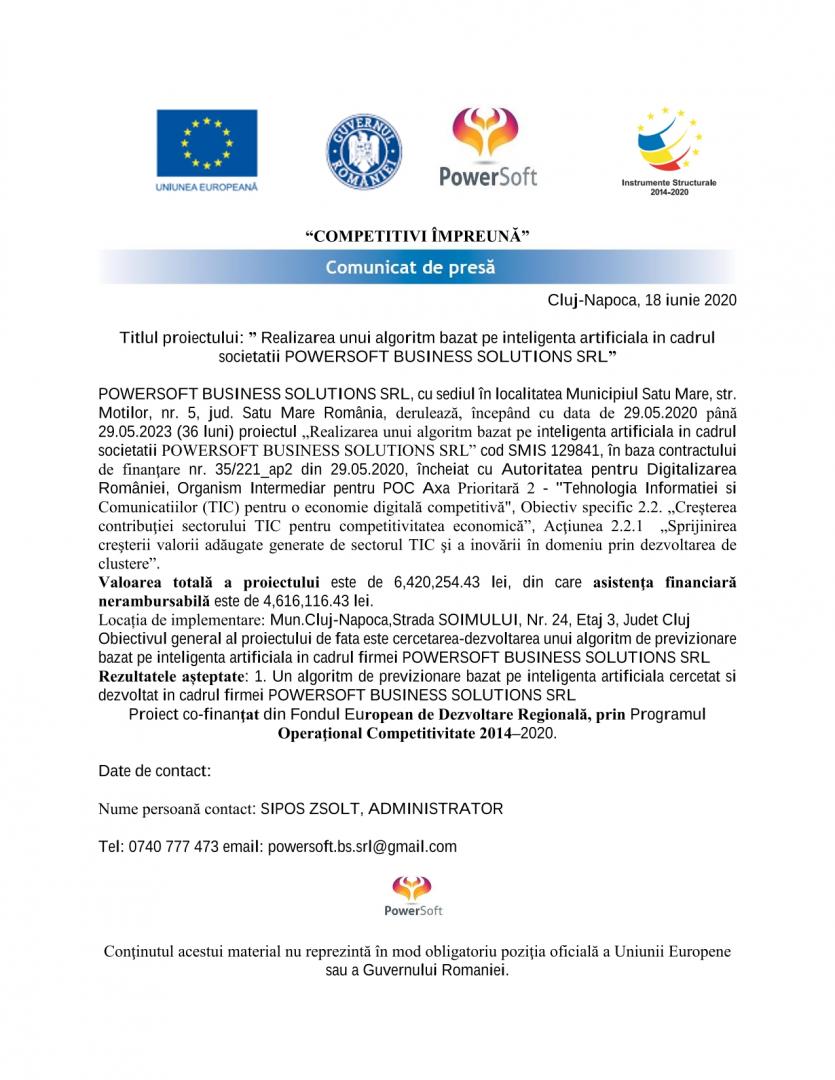 “COMPETITIVI ÎMPREUNĂ”