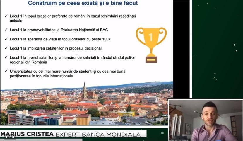 Se pregăteşte strategia de dezvoltare a Clujului până în 2030. Ce îşi doresc clujenii pentru oraş