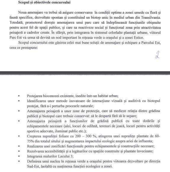 Peste 6 milioane de lei pentru "desenarea" celui mai mare parc din Cluj-Napoca