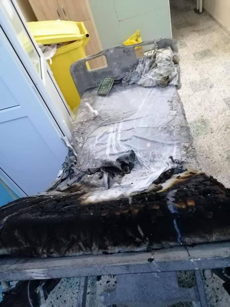 Imagini din INFERNUL de la ATI Neamț. Paturile s-au făcut scrum