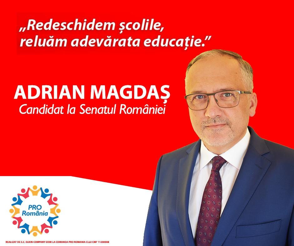 PRO România Cluj:  ”Guvernarea liberală face experimente pe copiii noștri. Deschideți școlile!”
