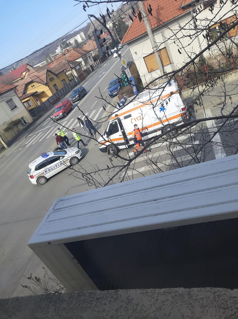 Accident cu motociclist &icirc;n Grigorescu