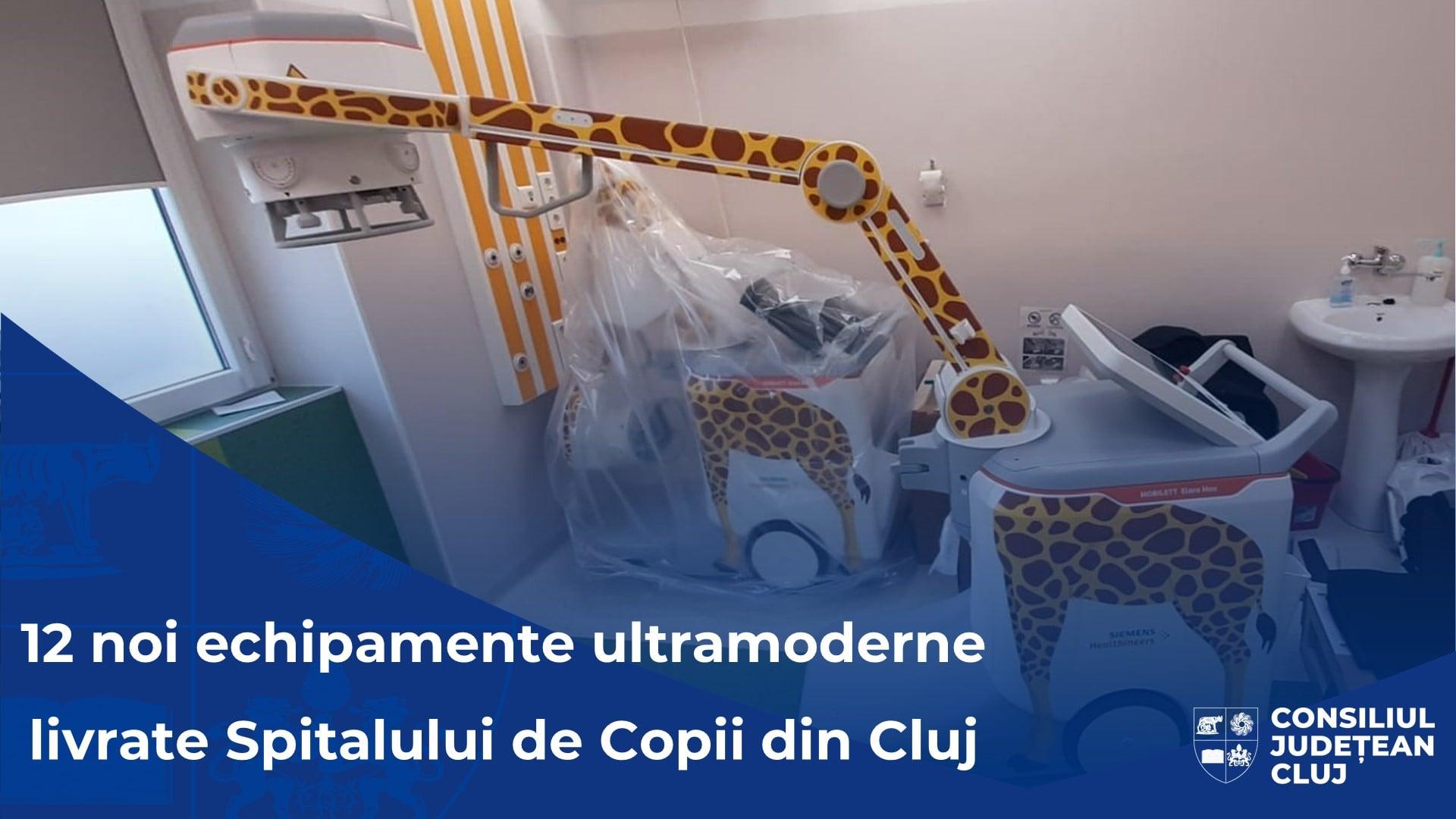 Noi echipamente de ultimă generație, în dotarea Spitalului de Copii din Cluj-Napoca