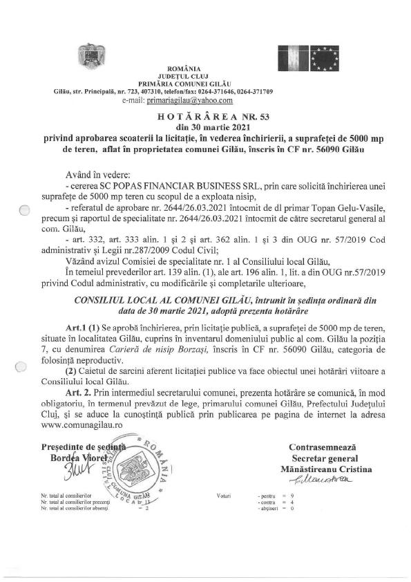 Băieții deștepți ai primarului din Gilău se pregătesc să se înțepe la conducta cu bani publici