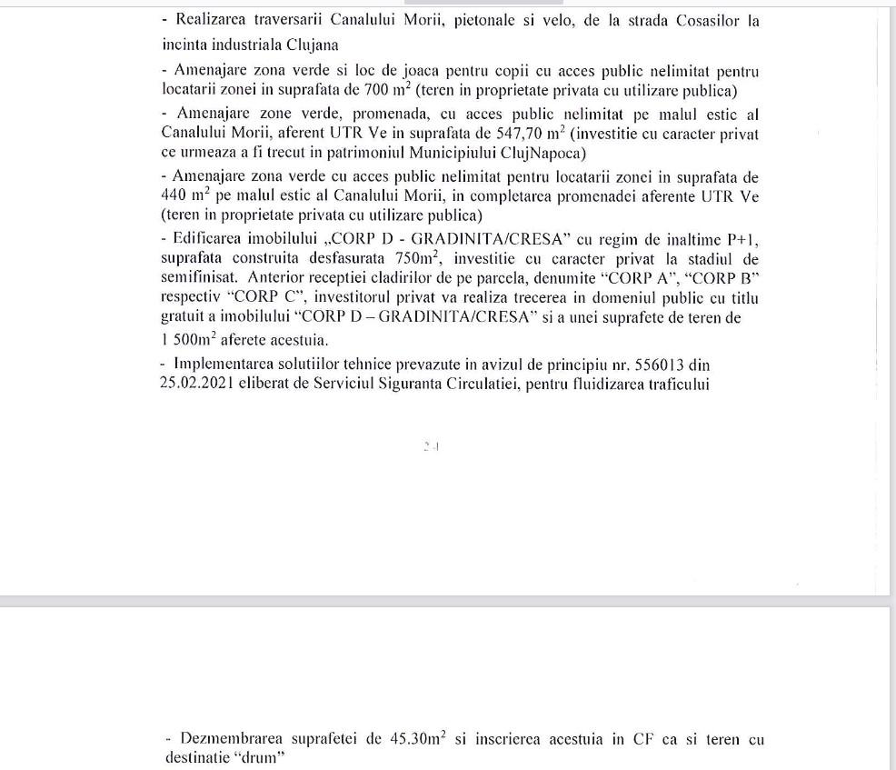 Condiții cu contract pentru blocurile SDC Imobiliar din zona Clujana