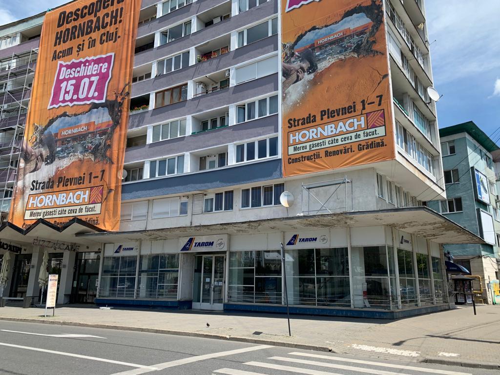 Cine vine după TAROM în centrul Clujului